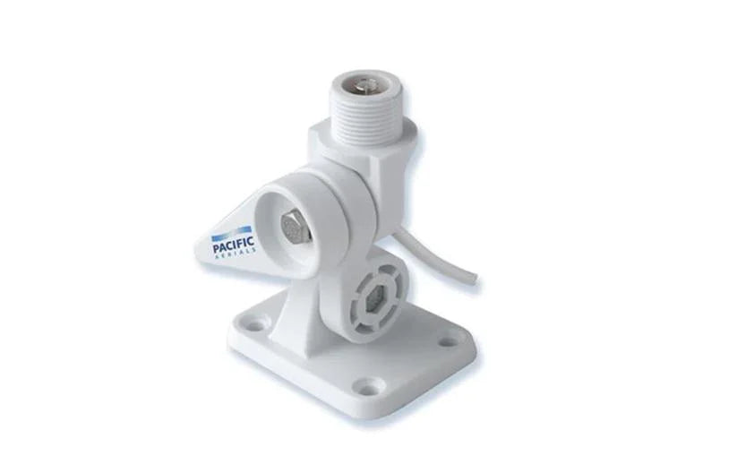 Collection of Pacific Aerials P6111 Marine VHF or Cell Fold-Down Antenna Mount in a gallery layout